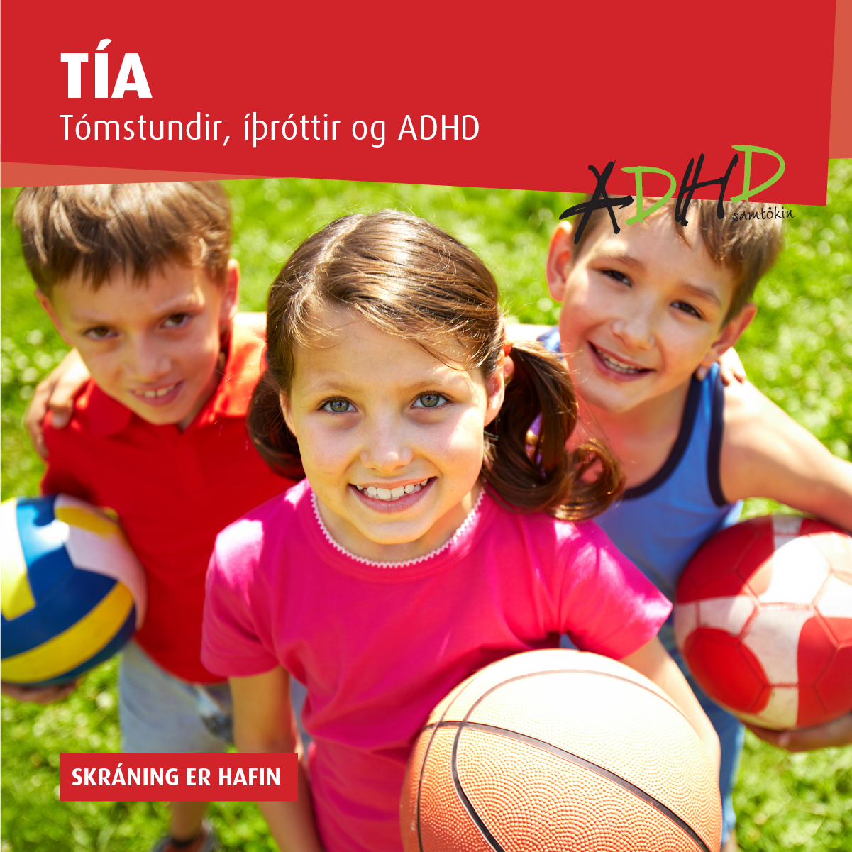 TÍA - tómstundir, íþróttir og ADHD TÍA - tómstundir, íþróttir og ADHD