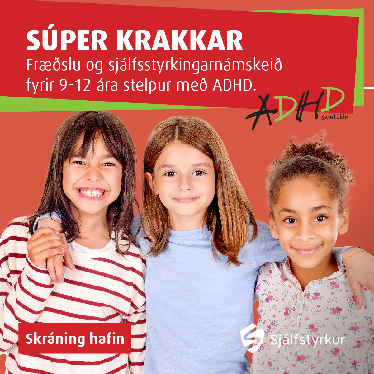 Súper krakkar - stelpur! Súper krakkar - stelpur!