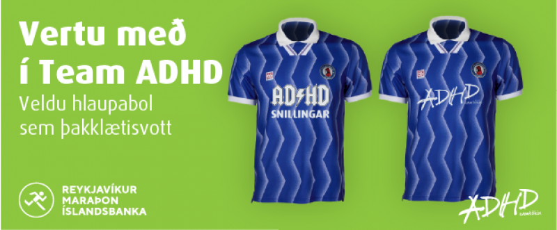 Hlaupabolir ADHD samtakanna