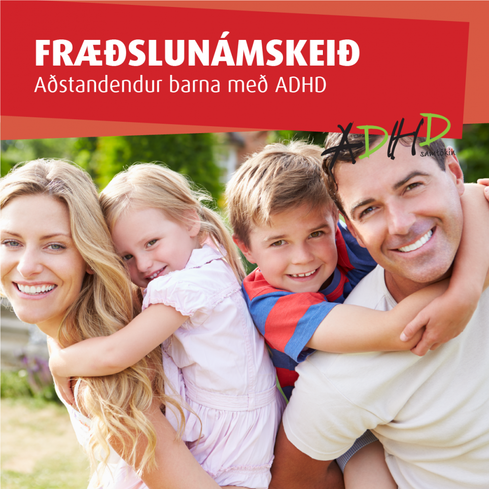 Námskeið fyrir aðstandendur barna með ADHD hefst þann 11. september - Enn hægt að skrá sig á fjarnám…