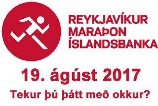 34. Reykjavíkurmaraþon Íslandsbanka - Ertu með?