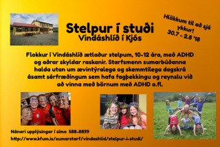 Laus pláss í sumarbúðirnar Stelpur í stuði