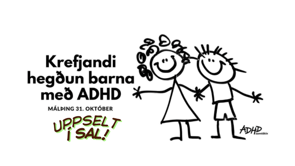 Uppselt í sal en skráning í streymi í fullum gangi!