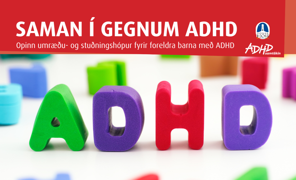 Foreldrahópur - Saman í gegnum ADHD fer aftur af stað í október