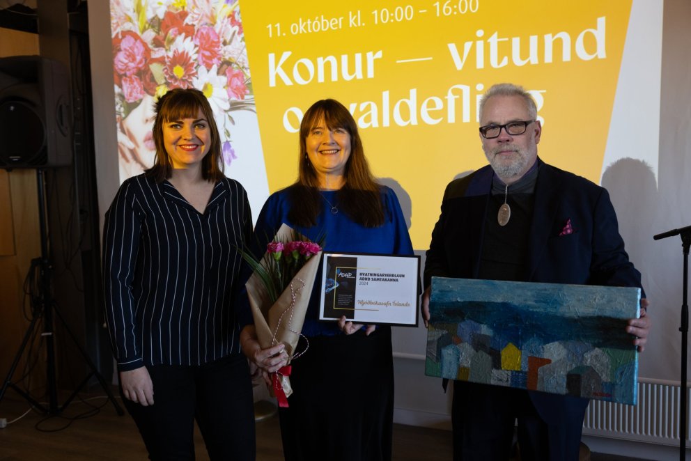 Dóra Björt Guðjónsdóttir, borgarfulltrúi, Marín Guðrún Hrafnsdóttir, forstöðukona Hljóðbókasafnsins …