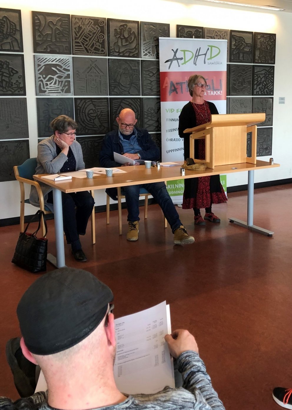 Elín H. Hinriksdóttir, formaður ADHD samtakanna gerir grein fyrir öflugu starfi samtakanna árið 2019…