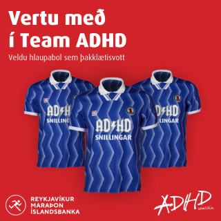 Styðjum Team ADHD!