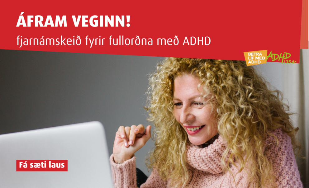 Fjarnámskeiðið Áfram veginn