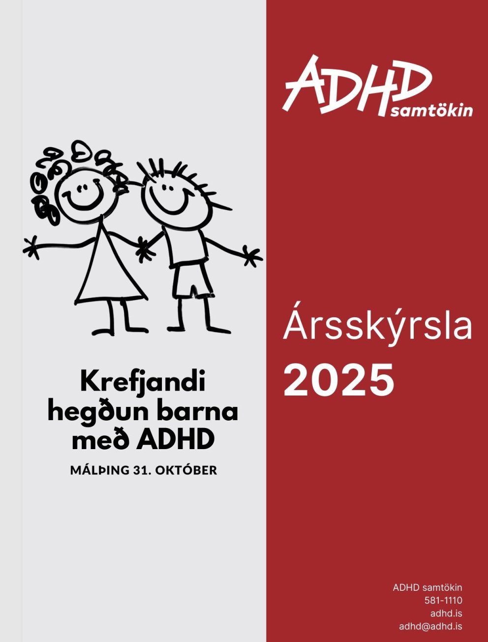 Aðalfundur ADHD samtakanna fór fram 28. apríl 2026.