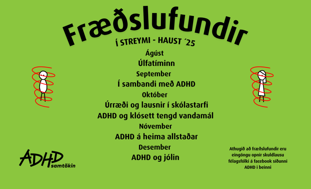 Við tökum haustinu fagnandi!