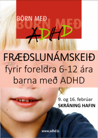 Fræðslunámskeið fyrir foreldra 6-12 ára barna