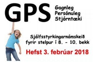 GPS-námskeið fyrir stelpur - Skráning í fullum gangi