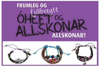 Armbandasala í fullum gangi, langar þig að vera með?