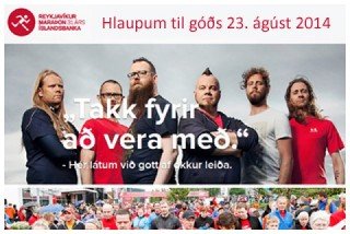 Reykjavíkurmaraþon - Hlaupum til góðs