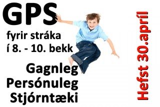 Akureyri: GPS-strákar - Skráning hafin