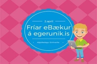 Ég er UNIK - Fríar e-bækur 2.apríl