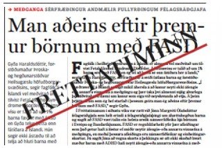 Andmælir fullyrðingum félagsráðgjafa um ADHD