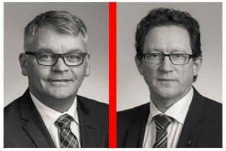 Páll Valur Björnsson og Kristján Þór Júlíusson