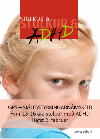 Sjálfsstyrkingarnámskeið fyrir stúlkur með ADHD