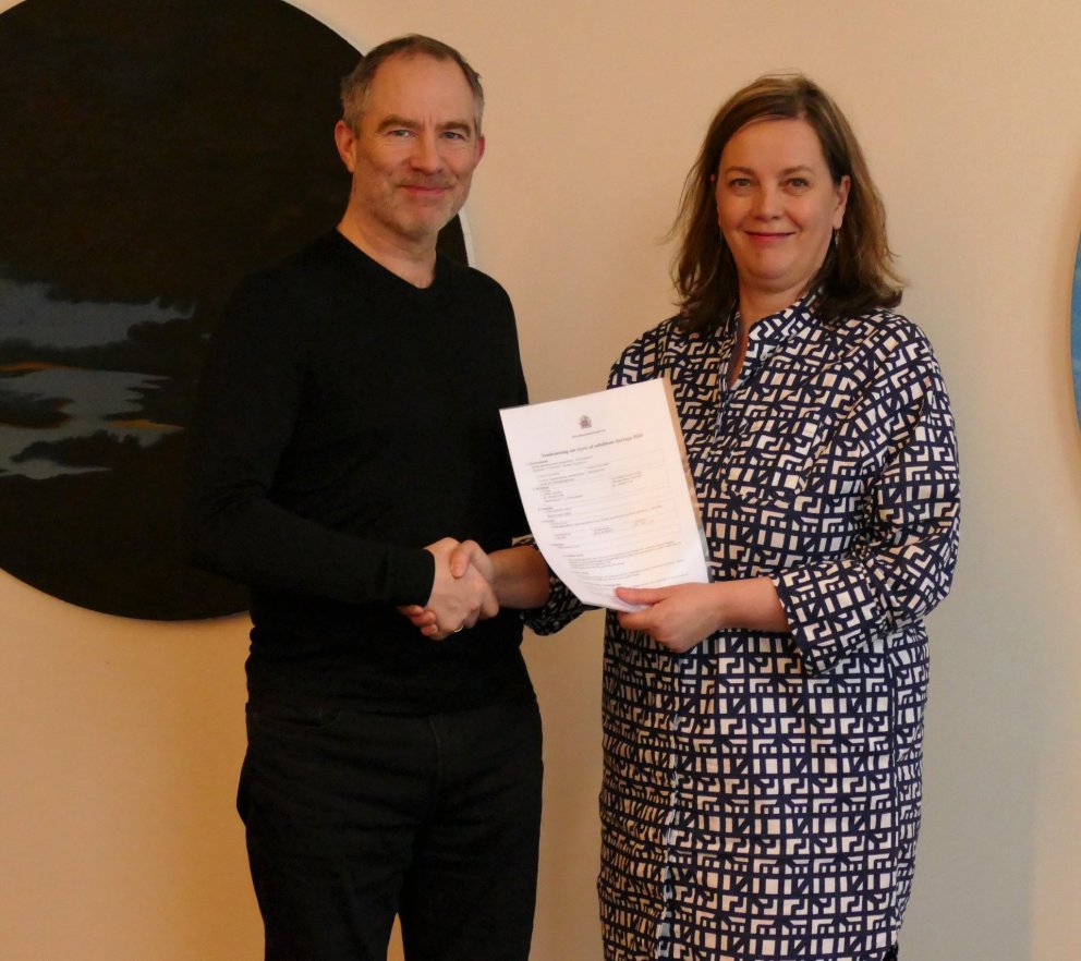 Svandís Svavarsdóttir og Hrannar Björn Arnarsson.