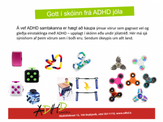 Gott í skóinn frá ADHD samtökunum