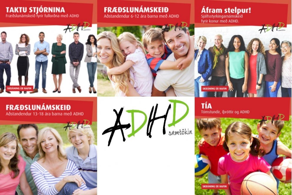 Haustdagskrá námskeiða ADHD samtakanna