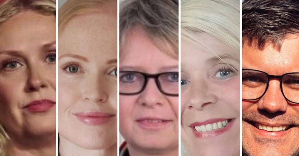 Alma Ýr Ingólfsdóttir, Árný Ingvarsdóttir, Elín H. Hinriksdóttir, Anna Lára Steindal og Bóas Valdórs…