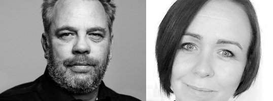 Jóna Kristín Gunnarsdóttir, varaformaður ADHD samtakanna og Vilhjálmur Hjálmarsson, formaður ADHD sa…