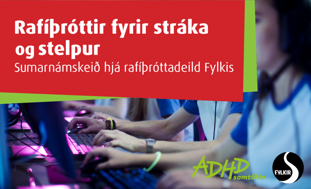 Rafíþróttir - sumarnámskeið í júní