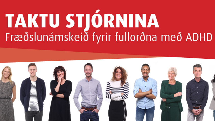Taktu stjórnina - námskeið fyrir fullorðna með ADHD.