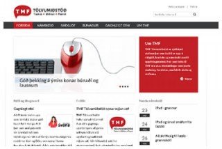 TMF Tölvumiðstöð opnar nýjan vef