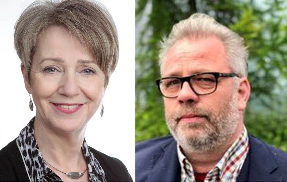 Vilhjálmur Hjálmarsson formaður og Gyða Haraldsdóttir varaformaður ADHD samtakanna.