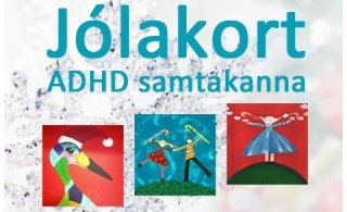 Jólakort ADHD komin í sölu