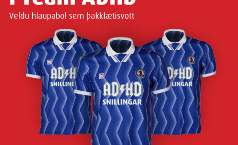Nú geta allir verið með í Team ADHD!