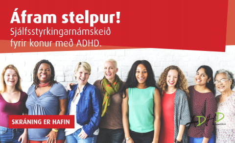 Áfram stelpur - námskeið fyrir konur með ADHD.