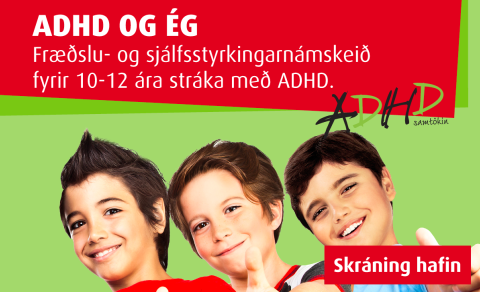 ADHD og ég - Strákar 10-12 ára