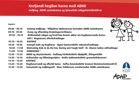 Spennandi dagskrá á málþinginu