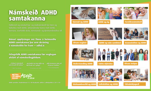 Haustnámskeið ADHD samtakanna!