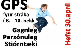 Akureyri: GPS-strákar - Skráning hafin