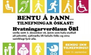 Hvatningarverðlaun ÖBÍ 2015