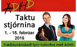 Taktu stjórnina - Fræðslunámskeið fyrir fullorðna