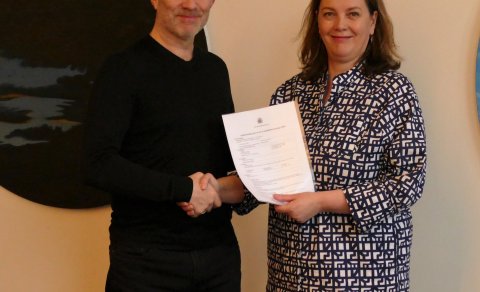 Svandís Svavarsdóttir og Hrannar Björn Arnarsson.