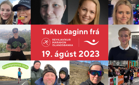 Hlauptu fyrir team ADHD í Reykjavíkurmaraþoni Íslandsbanka