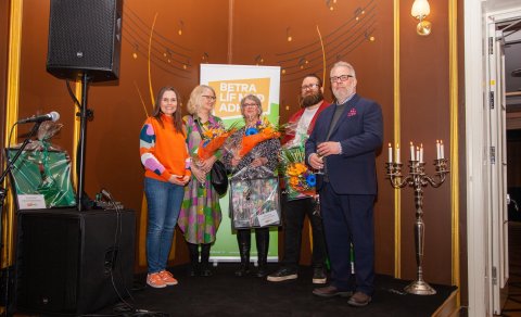 Frá vinstri til hægri Katrín Jakobsdóttir, forsætisráðherra, Ingibjörg Karlsdóttir, Elín Hoe Hinriks…