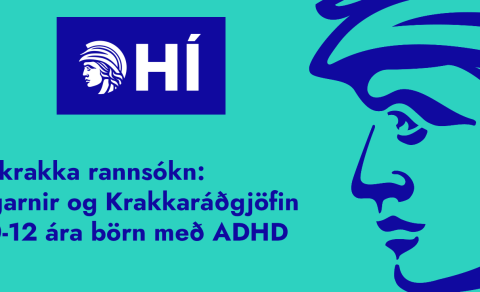ADHD krakka rannsókn:  Snillingarnir og Krakkaráðgjöfin  fyrir 10-12 ára börn með ADHD