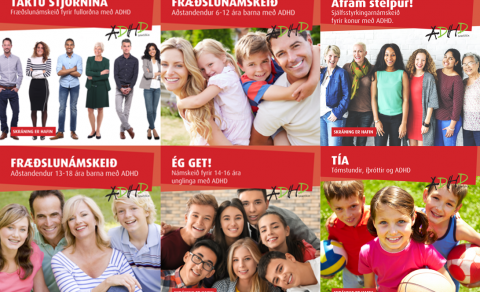 Skráning er hafin á vornámskeið ADHD samtakanna 2021
