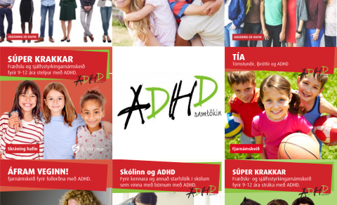 Haustdagskrá námskeiða ADHD samtakanna 2022