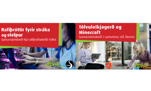 Ný sumarnámskeið fyrir börn með ADHD í júní.