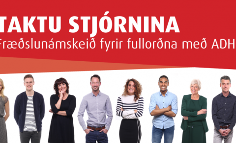 Taktu stjórnina - námskeið fyrir fullorðna með ADHD.