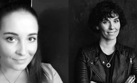 Tinna Tómasdóttir og Lovísa Jóhannsdóttir talmeinafræðingar